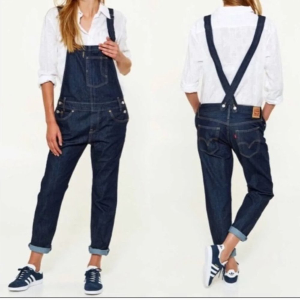 Levi's heritage cross back overalls